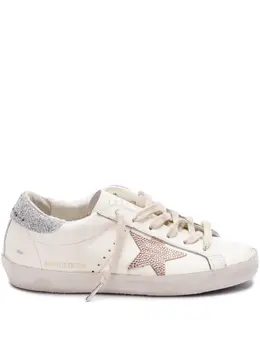 Golden Goose: Белые кроссовки  Super Star