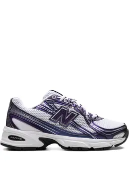 New Balance: Белые кроссовки 