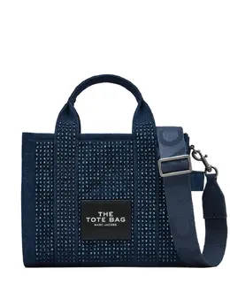 Marc Jacobs: Голубая сумка-шоппер  The Small Tote