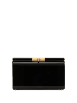 Dolce & Gabbana: Чёрная сумка через плечо 