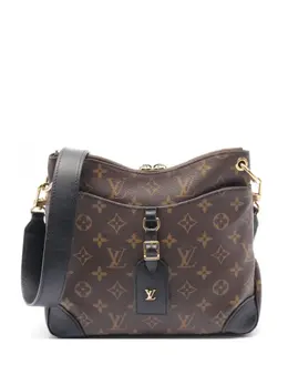 Louis Vuitton Pre-Owned: Коричневая сумка через плечо 