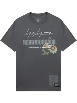 Yohji Yamamoto: Хлопковая футболка 