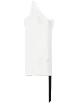 Rick Owens DRKSHDW: Белая майка 