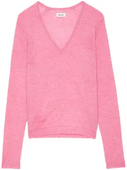 Zadig&Voltaire: Розовый свитер 