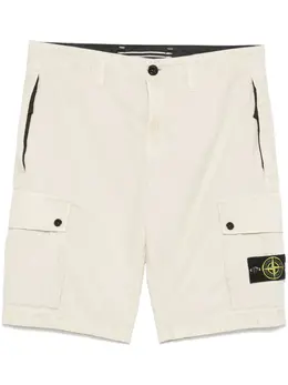 Stone Island: Хлопковые шорты 