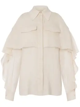 Alberta Ferretti: Хлопковая блуза 