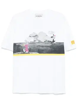 Iceberg: Белая футболка 