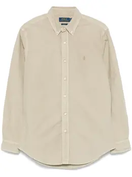 Polo Ralph Lauren: Бежевая рубашка 