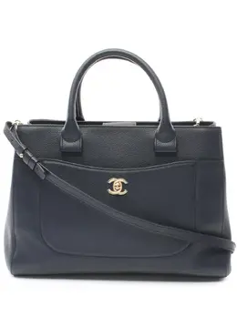 CHANEL Pre-Owned: Синяя сумка 