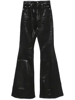 Rick Owens DRKSHDW: Чёрные джинсы 