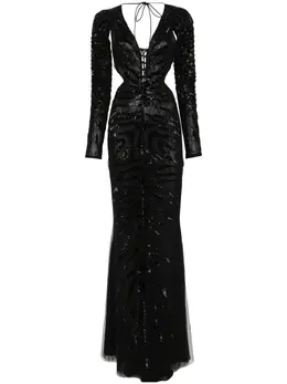 Roberto Cavalli: Чёрное платье 