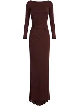 Elisabetta Franchi: Драпированное платье 