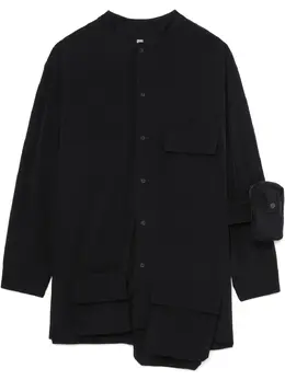 Yohji Yamamoto: Рубашка с карманами 