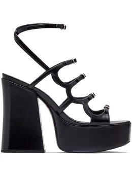 Marc Jacobs: Чёрные сандалии  The