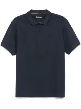 Barbour: Синее поло 