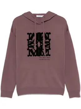 Max Mara: Фиолетовый свитер 