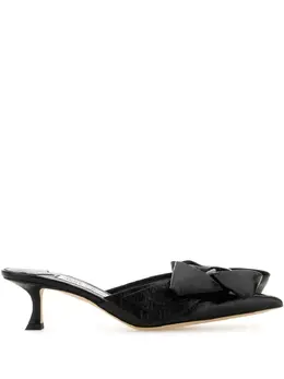 Jimmy Choo: Чёрные сабо 