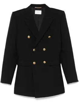 Saint Laurent: Жакет из шерсти 