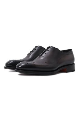 Santoni: Тёмные туфли  Carter