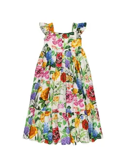 DOLCE & GABBANA: Хлопковое платье 