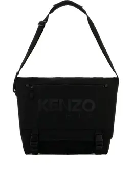 Kenzo: Чёрная сумка через плечо 
