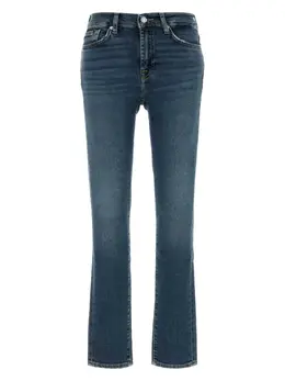 7 For All Mankind: Голубые джинсы  Roxanne