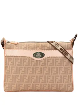 Fendi Pre-Owned: Коричневая сумка через плечо 