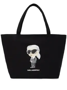Karl Lagerfeld: Чёрная сумка-шоппер 