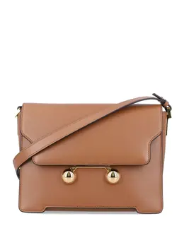 Marni: Коричневая сумка 