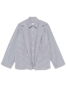 Maison Margiela: Куртка в полоску 