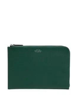 Smythson: Зелёная сумка 