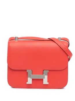 Hermès Pre-Owned: Оранжевая сумка через плечо 