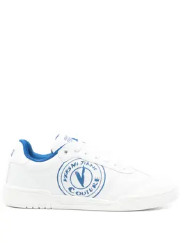 Versace Jeans Couture: Белые кроссовки 