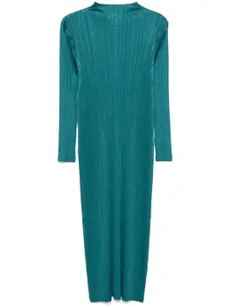 Pleats Please Issey Miyake: Платье миди 