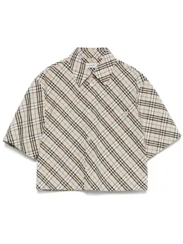 Burberry: Светлая рубашка 