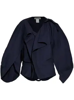Issey Miyake: Синяя блуза 