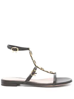 Gianvito Rossi: Коричневые сандалии 
