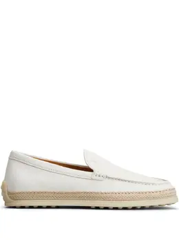 Tod's: Белые лоферы 