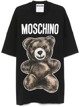 Moschino: Длинная футболка  Teddy Bear