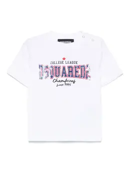 DSQUARED2 KIDS: Белая футболка 