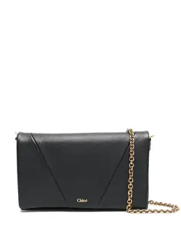 Chloé: Чёрная сумка через плечо 