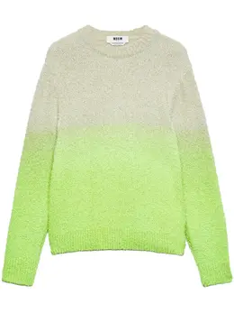 MSGM: Зелёный свитер 