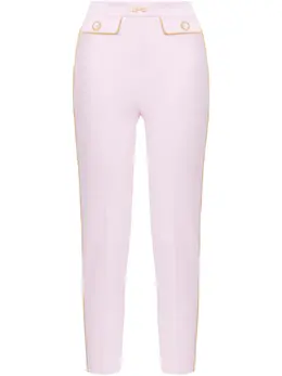 Elisabetta Franchi: Розовые брюки 