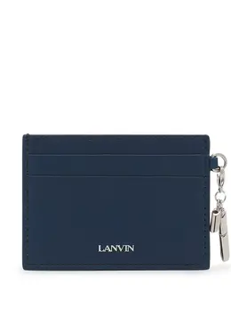 Lanvin: Синий картхолдер 