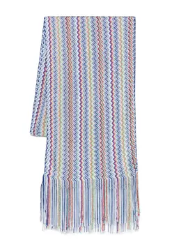 Missoni: Голубой шарф 