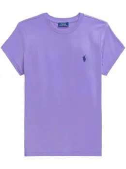 Polo Ralph Lauren: Фиолетовая футболка 