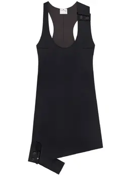 Courrèges: Атласное платье 