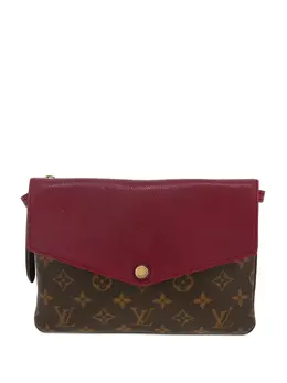 Louis Vuitton Pre-Owned: Бордовая сумка 