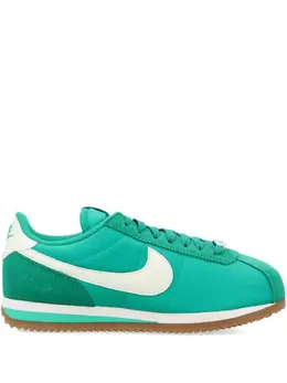 Nike: Зелёные кроссовки  Cortez