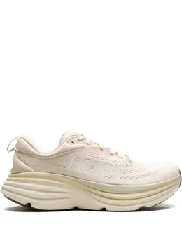 HOKA: Бежевые кроссовки 